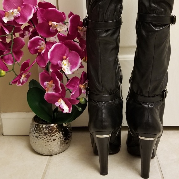 Michael Kors Lambskin Boots - Picture 6 of 11